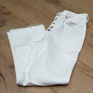 Rag and Bone button fly, cropped jeans 29